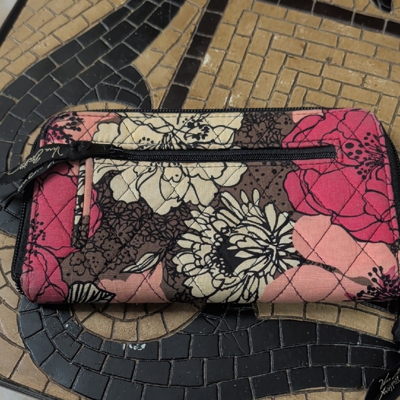 Vera Bradley Handbags - Vera Bradley Floral Quilted Women's Wallet